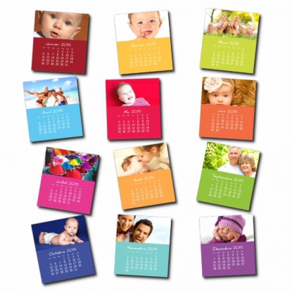Calendriers magnetiques 12 planches