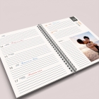 Agenda photo personnalisé