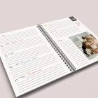 Agenda photo personnalisé