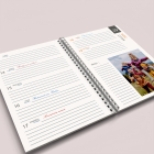 Agenda photo personnalisé