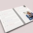 Agenda photo personnalisé