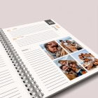 Agenda photo personnalisé