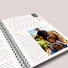 Agenda photo personnalisé