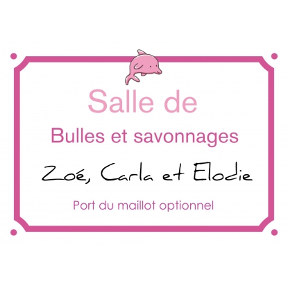 Plaque de rue personnalisée