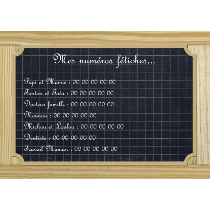 Plaque de rue personnalisée