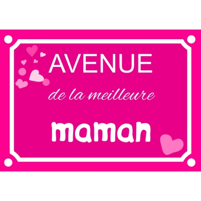Plaque de rue personnalisée