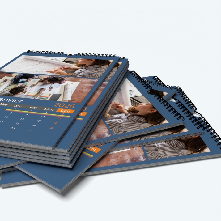 Calendrier photo Classic - Minimum de commande : 25 exemplaires