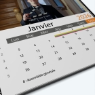 Calendrier photo Classic - Grille calendaire personnalisable