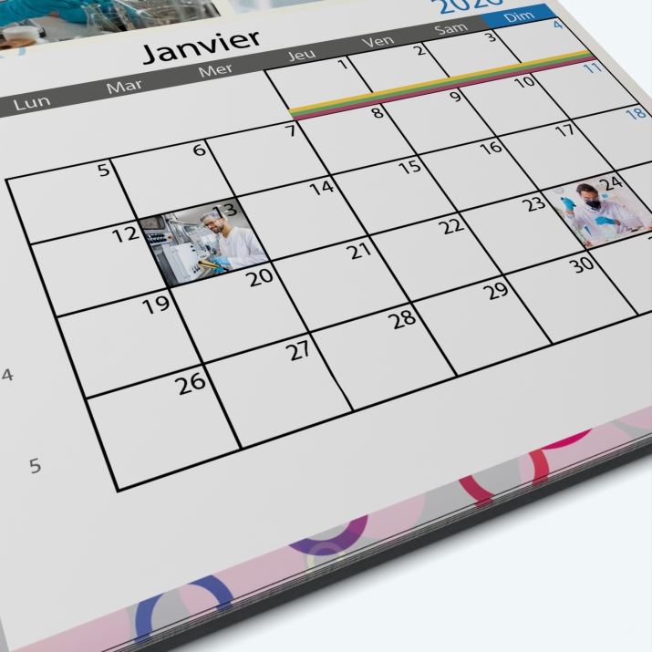 Calendrier PHOTO DATE