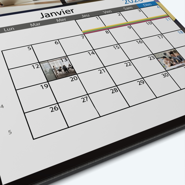 Calendrier PHOTO DATE
