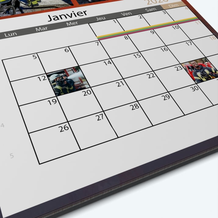 Calendrier PHOTO DATE