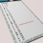 Calendrier photo mural Cuisine