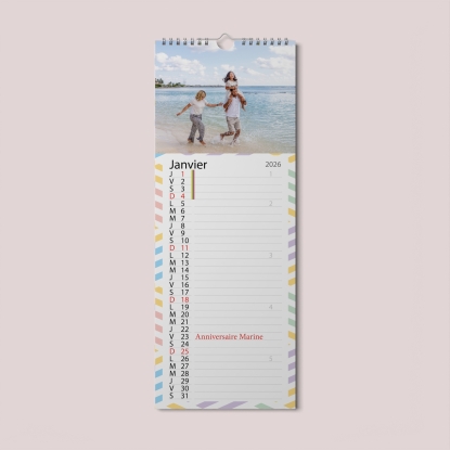 Calendrier photo mural Cuisine