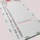 Calendrier photo mural Cuisine