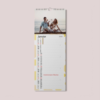 Calendrier photo mural Cuisine
