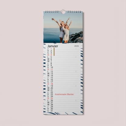 Calendrier photo mural Cuisine