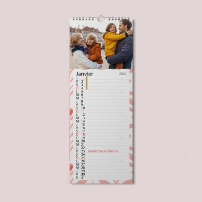 Calendrier photo mural Cuisine