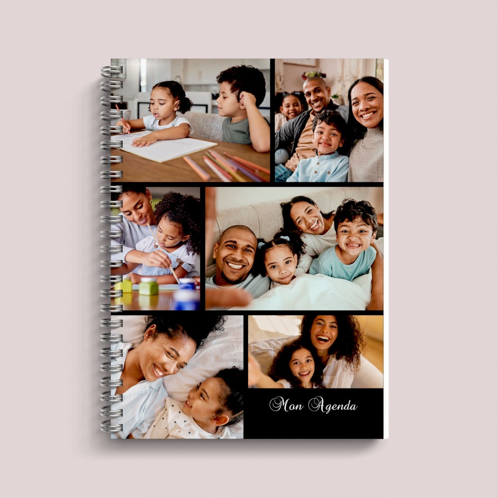 Agenda photo personnalisé