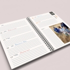 Agenda photo personnalisé