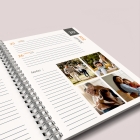 Agenda photo personnalisé