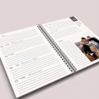 Agenda photo personnalisé