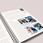 Agenda photo personnalisé