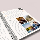 Agenda photo personnalisé