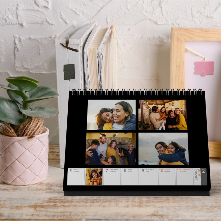 Calendrier de bureau semainier