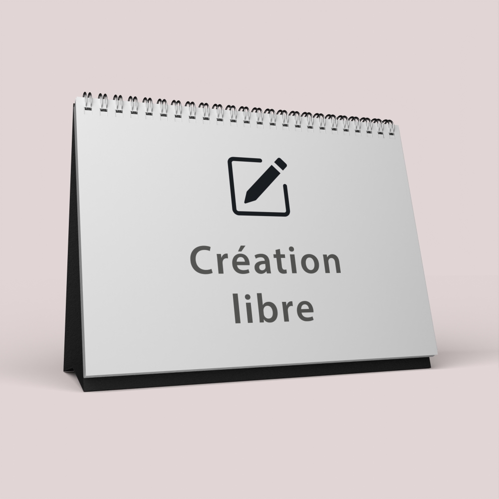 Calendrier de bureau semainier