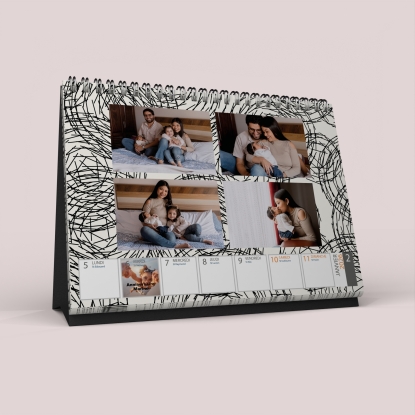 Calendrier de bureau semainier