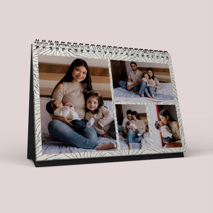 Calendrier de bureau semainier