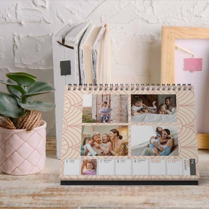 Calendrier de bureau semainier
