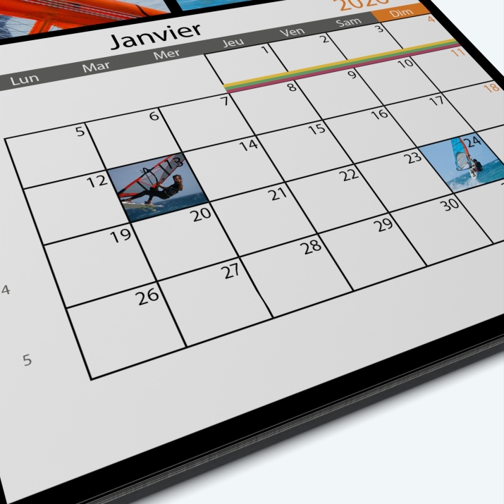 Calendrier PHOTO DATE