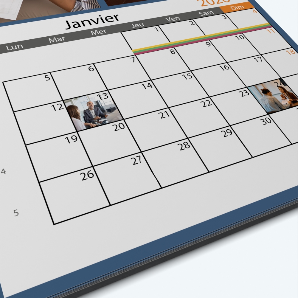 Calendrier PHOTO DATE
