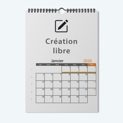Calendrier PHOTO DATE