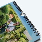 Calendrier photo Classic - Spirale et crochet demi lune pour accroche murale