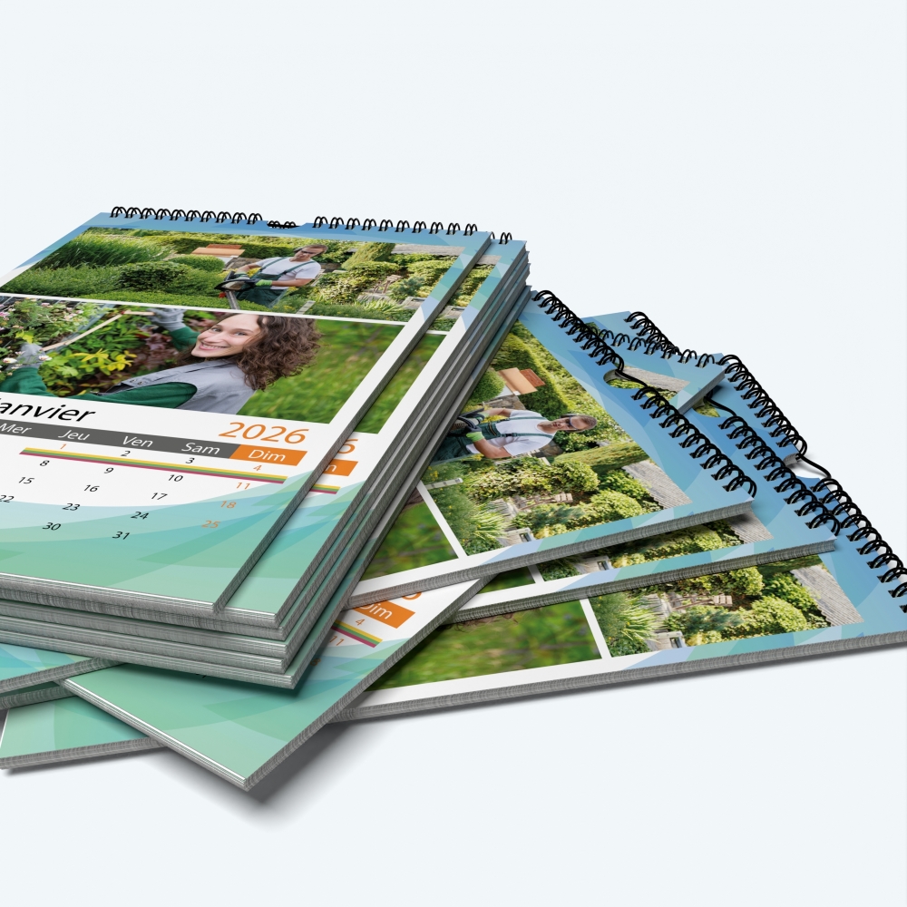 Calendrier photo Classic - Minimum de commande : 25 exemplaires