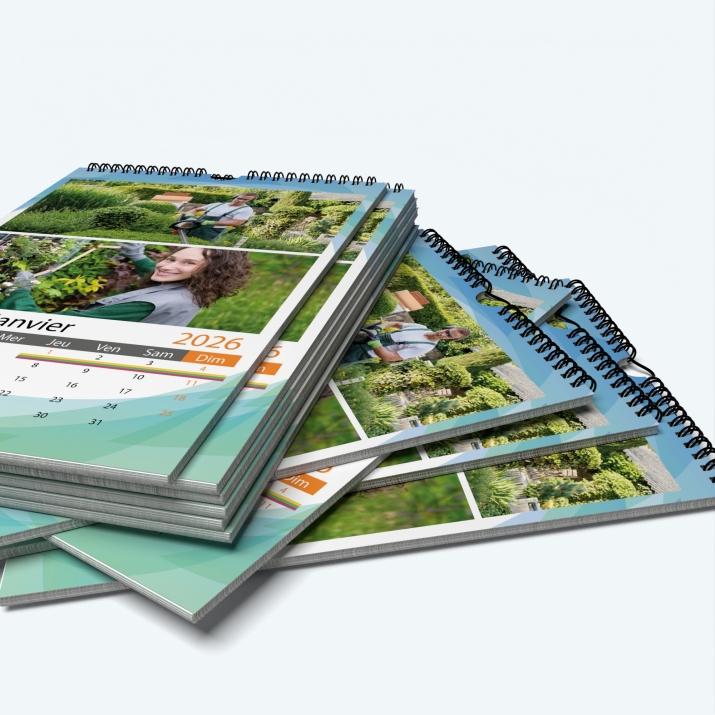 Calendrier photo Classic - Minimum de commande : 25 exemplaires