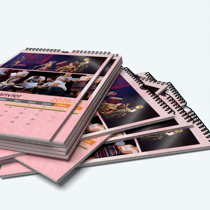Calendrier photo Classic - Minimum de commande : 25 exemplaires