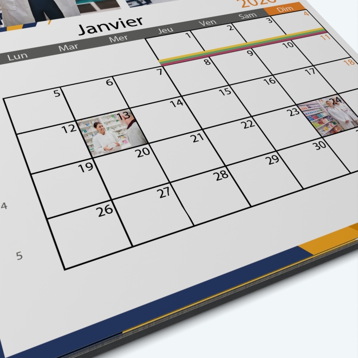 Calendrier PHOTO DATE