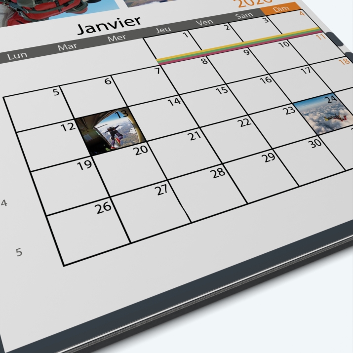 Calendrier PHOTO DATE