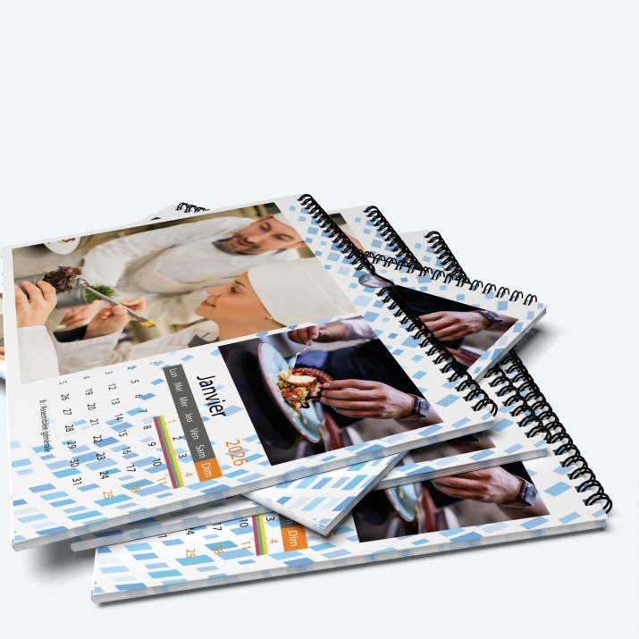 Calendrier photo "PANO" - Minimum de commande : 25 exemplaires