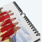 Calendrier photo Classic - Spirale et crochet demi lune pour accroche murale