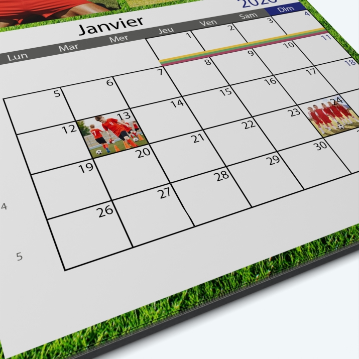 Calendrier PHOTO DATE