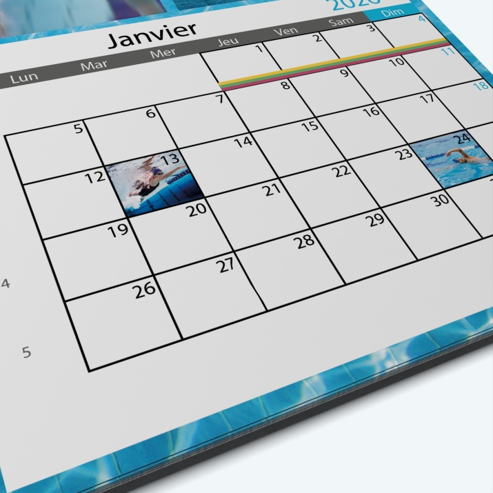 Calendrier PHOTO DATE