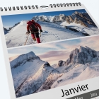 Calendrier photo Classic - Nombre de photos, logos et texte illimité