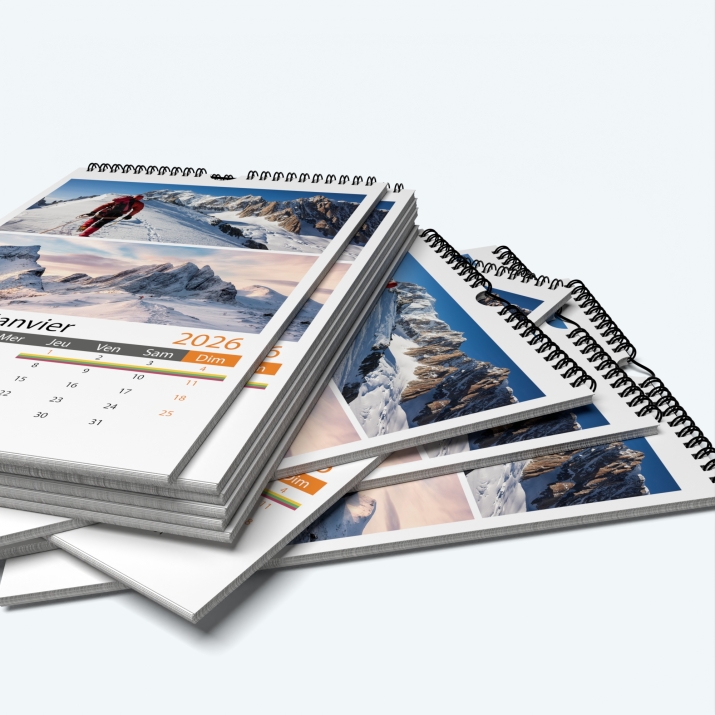 Calendrier photo Classic - Minimum de commande : 25 exemplaires