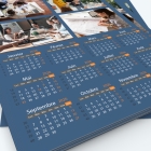 Calendrier photo une page - Grille calendaire personnalisable