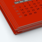 Calendrier photo une page - Minimum de commande : 25 exemplaires