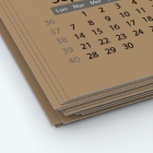Calendrier photo une page - Papier épais rigide 400 g/m2